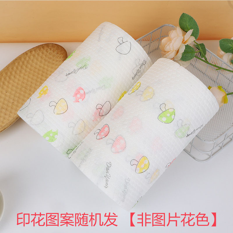 Home Kitchen Cleaning Paper Disposable Lazy Rag Absorbs Water and Does Not Shed Lint Dishwashing Cloth Wet and Dry Lazy Rag