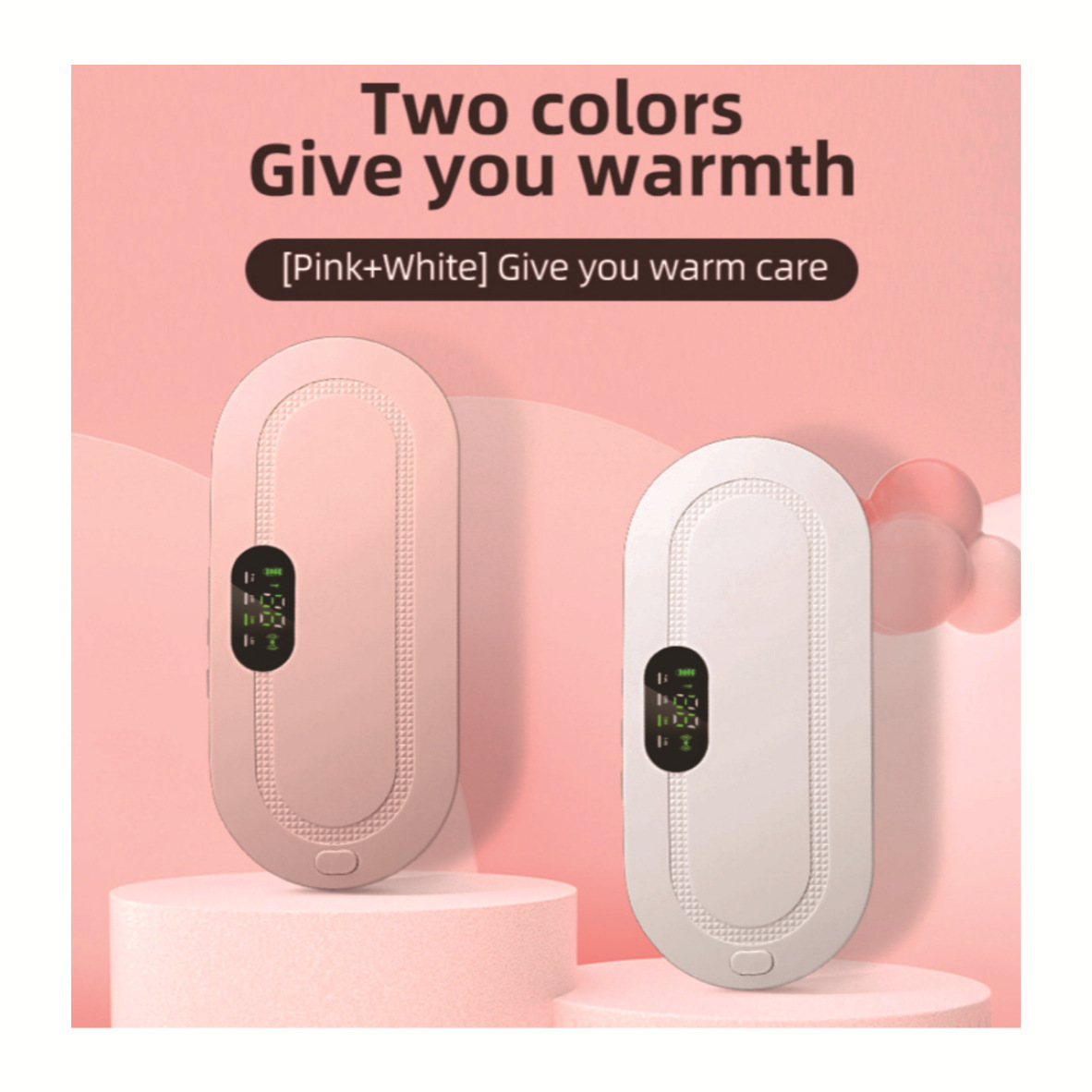 Cross-Border Smart Belly Warmer Hot Compress Warm Palace Belt Heating Warm Palace Treasure Menstrual Pain Menstrual Pain Auntie's Stomach Pain Artifact