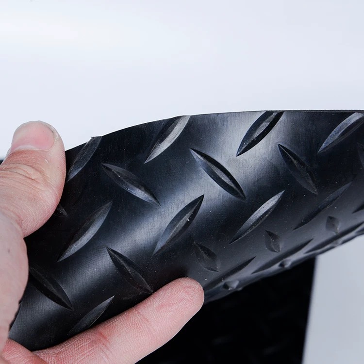 Willow Leaf Pattern Anti-Slip Rubber Sheet Rubber Mat Rubber Pad Patterned Herringbone Floor Wear-Resistant Rubber Mat 3Mm5Mm