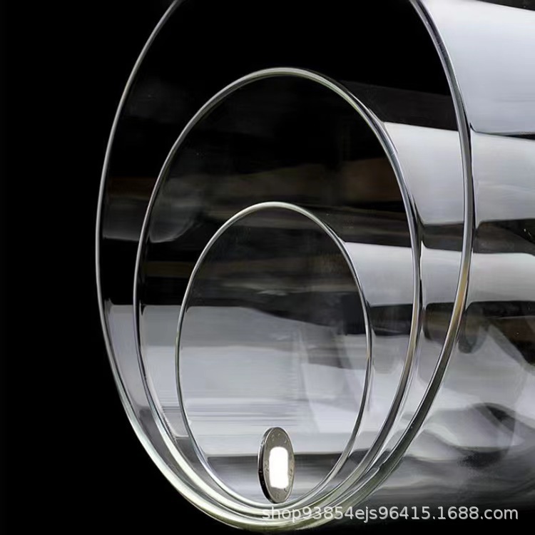 Customized Dust-Proof Glass Cover DIY Decorative Desktop Ornaments Eternal Flower Transparent Micro-Landscape Glass Cover Accessories