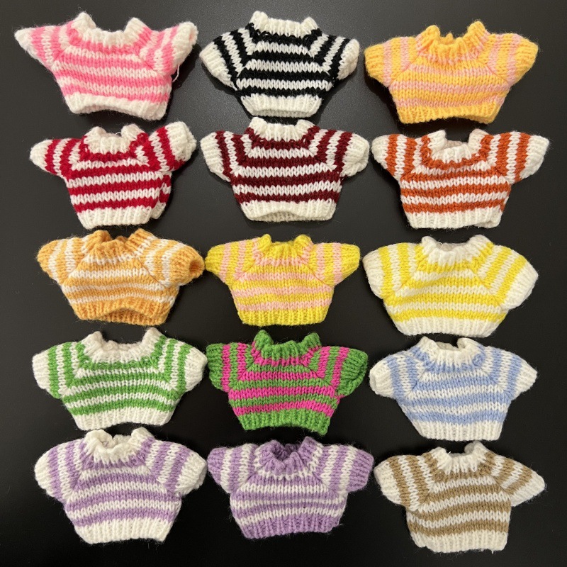 Doll Loubu Little Sweater 10- 14cm Cotton Doll Clothes West Highland Sherry Rose Master Dog Dress up