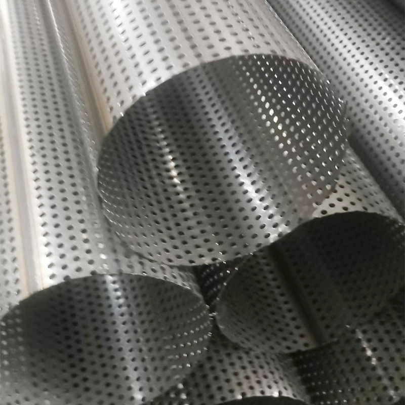 (Customized) 304 Processed Custom Perforated Hollow Thin-Walled Steel Pipe Products Laser Cutting Stainless Steel