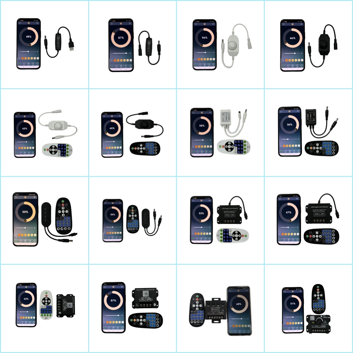 Dc5-24V Infrared Sensor Hand Sweep Blocking Dimmer Switch Led Monochrome Online Knob Dimmer