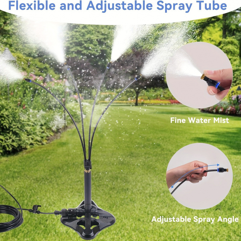 2026 New Cross-Border Dropshipping Outdoor Courtyard Standing Sprayer Portable Standing Spray Cooler