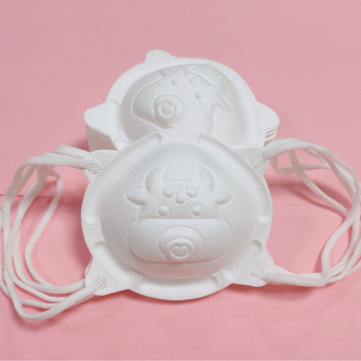 Baby Bear Disposable Masks for Children Aged 0 to 5, Cartoon Masks for Infants and Toddlers