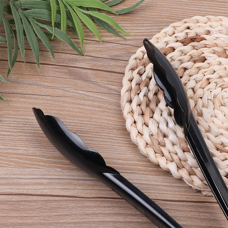 Foreign trade extra thick PP food clip plastic clip kitchen restaurant buffet bread cake clip party fruit clip