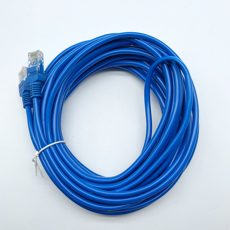 Super Class 5 network cable foot meter jumper 1-30 meter high-speed twisted pair wholesale manufacturers multi-strand finished Network cable