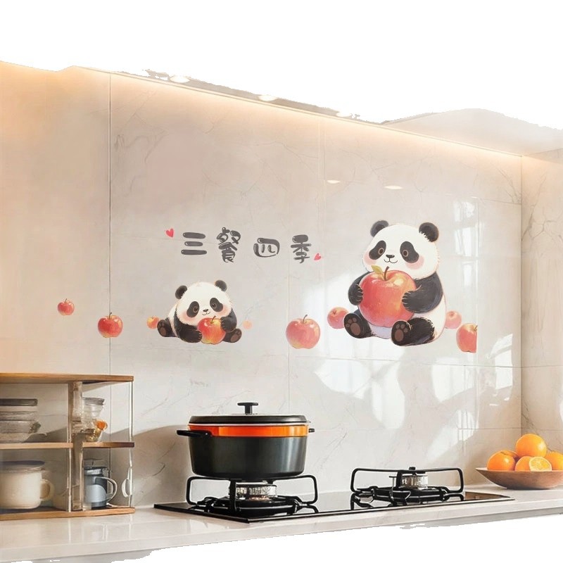Transparent Kitchen Stickers, Oil-Proof Stickers, Window Stickers, Stove Tile Stickers, Waterproof and Oil-Proof Stickers, Popular Stickers