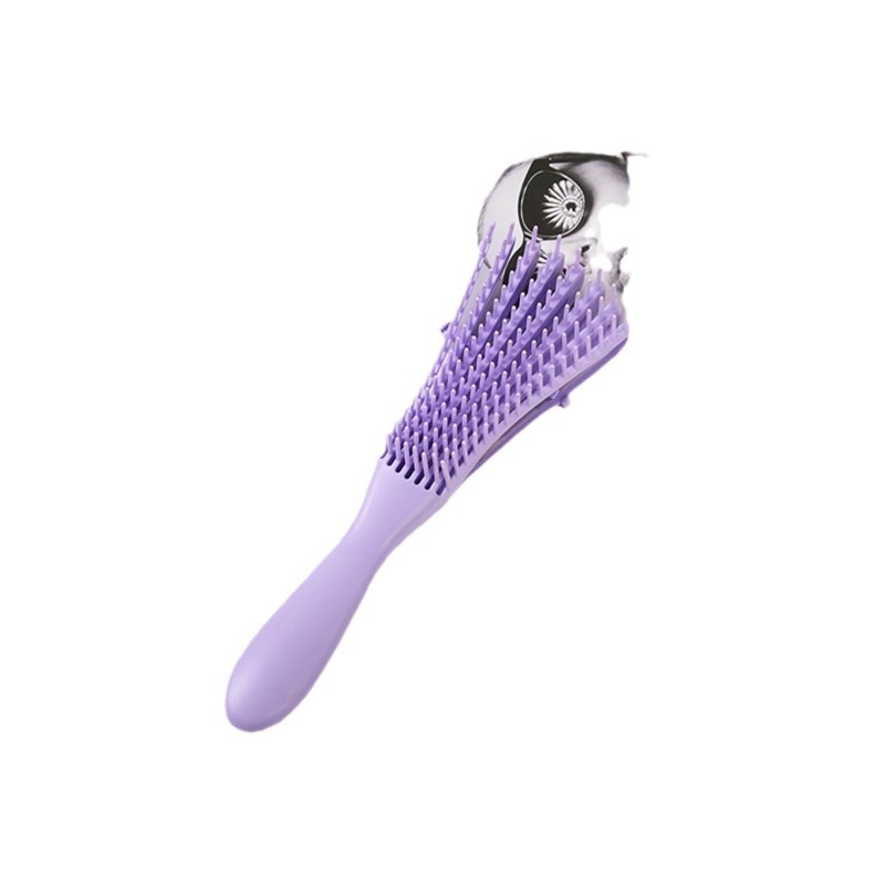Cross-border eight-claw comb wholesale hairdressing massage straight hair comb shampoo straight hair eight-claw ribs comb hair styling big bend comb