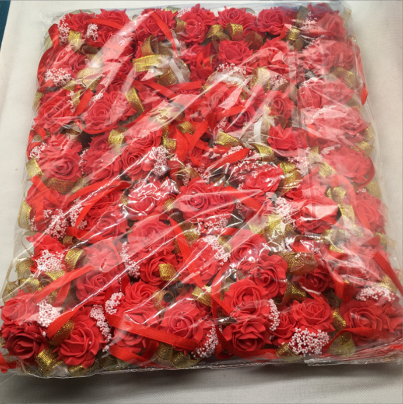 Wholesale Wedding Supplies Wedding Wrist Flower Bride Bridesmaid Sister Group Wrist Flower Kidsren Dance Performance Bracelet