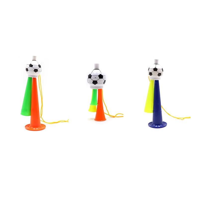Football trumpet creative small gifts children's toys playing musical instruments games cheer props plastic toys