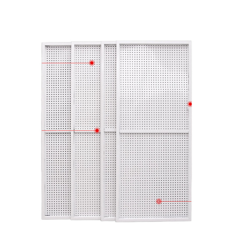 Perforated Board Hardware Tool Display Rack with Frame, Porous Hanging Board, Mobile Phone Accessories, Jewelry Rack, Wall Shelf