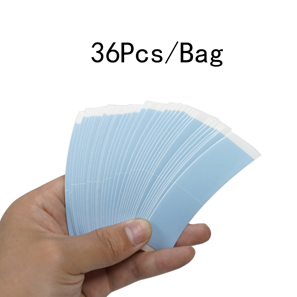 Wig Film Double-sided Adhesive wig tape Waterproof Sweat-proof Breathable Fixed Anti-running Light Sticker Invisible No Mark High Adhesive No