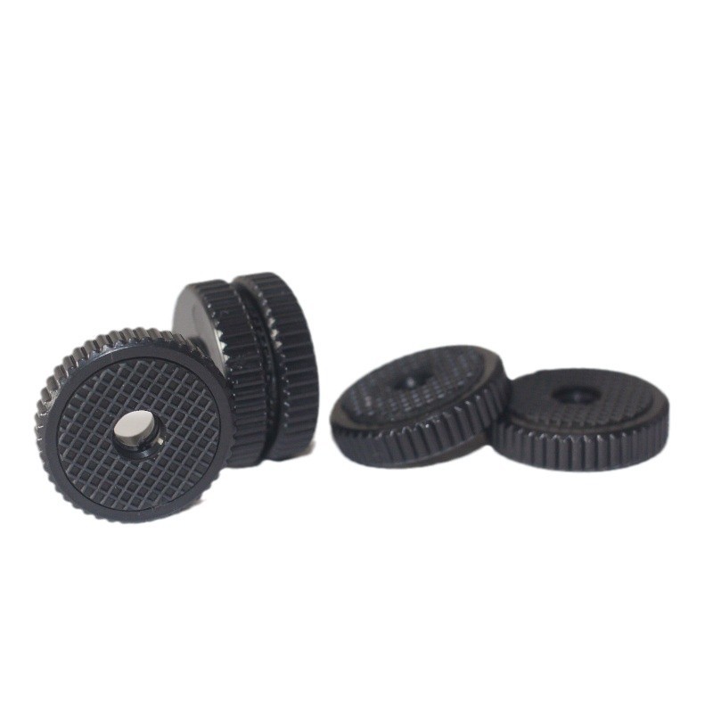 1/4 British Screw Hole Pan/Tilt Piece Hot Shoe Screw Accessories Camera Pan/Tilt Screw Engineering Plastic Nut Piece