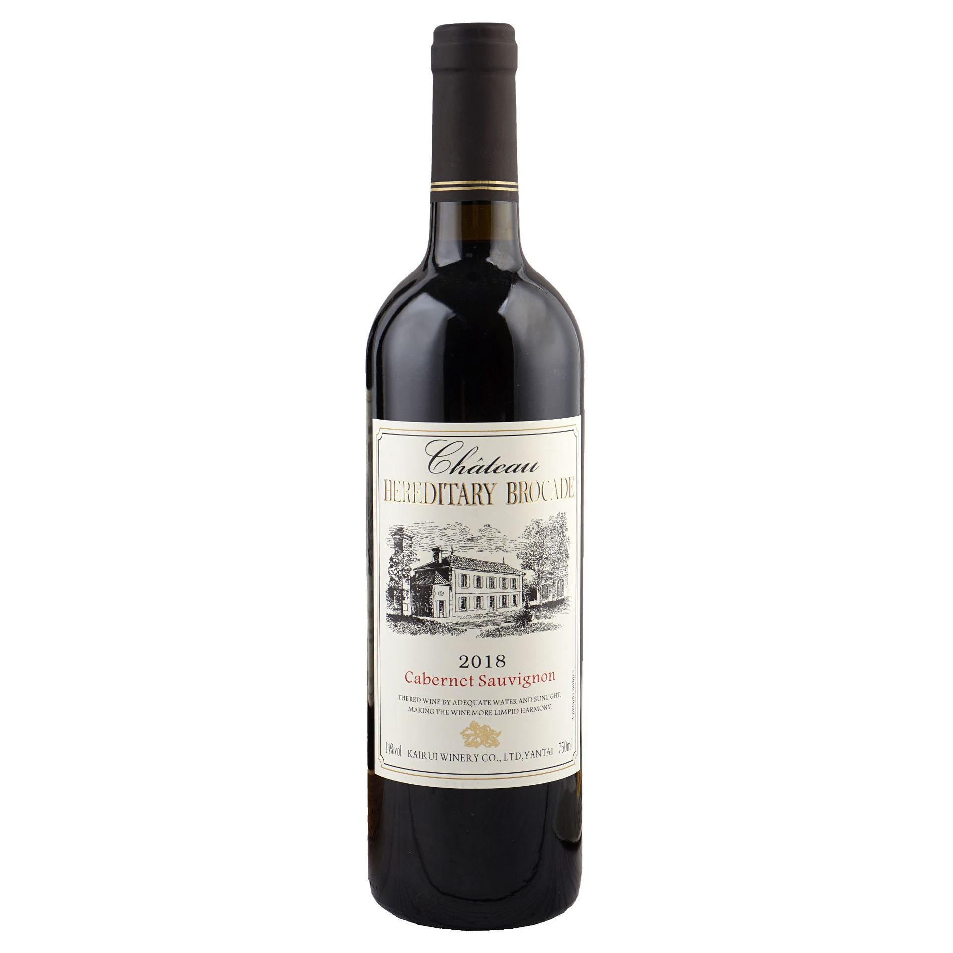 Tianqi wine manufacturer 14 degrees French red wine Cabernet Sauvignon dry red wine 750ml full box of red wine wholesale
