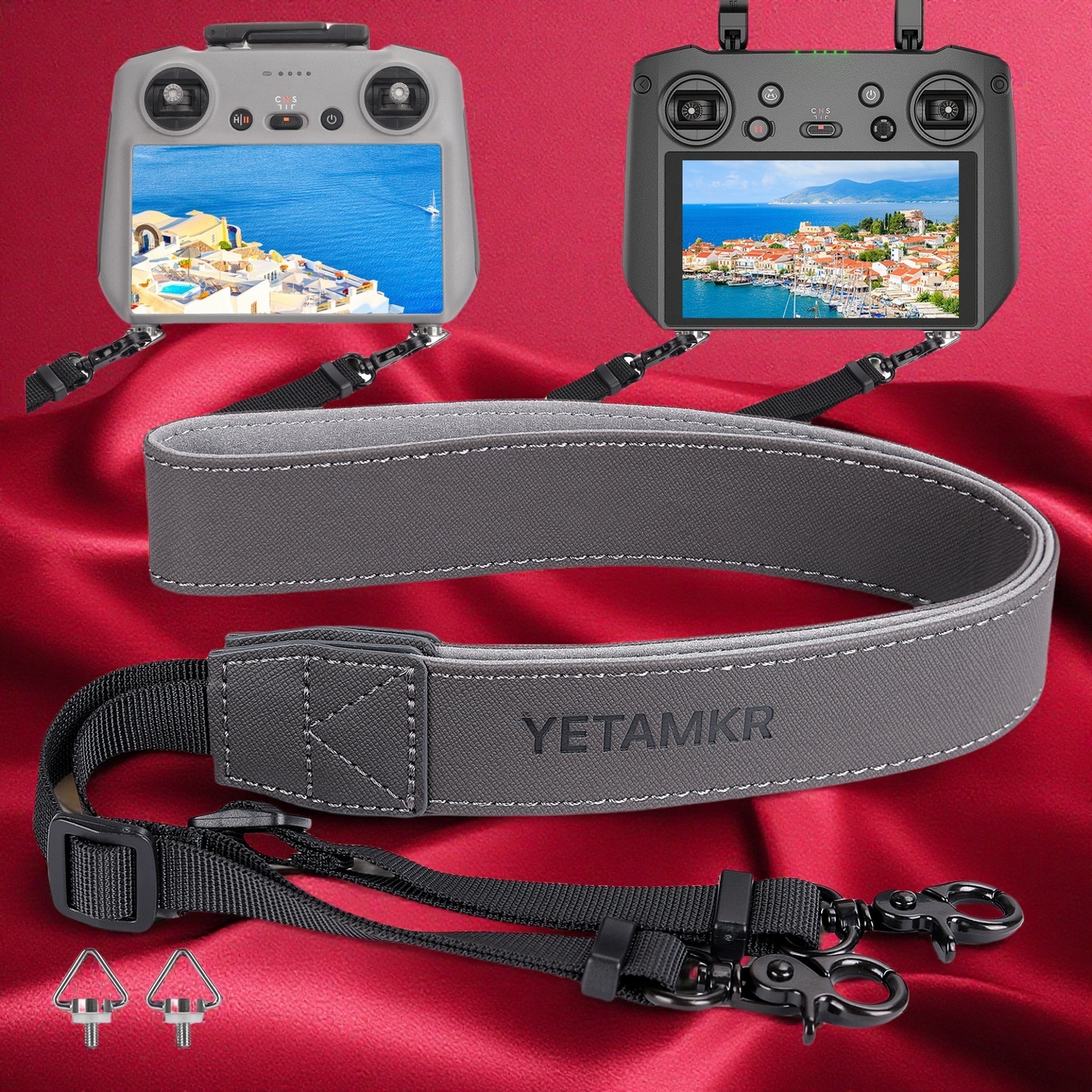 Cross-Border Mavic with Screen Remote Control Leather Lanyard Rc Shoulder Strap Free of Disassembly Sling Air3S /Flip Drop Shipping