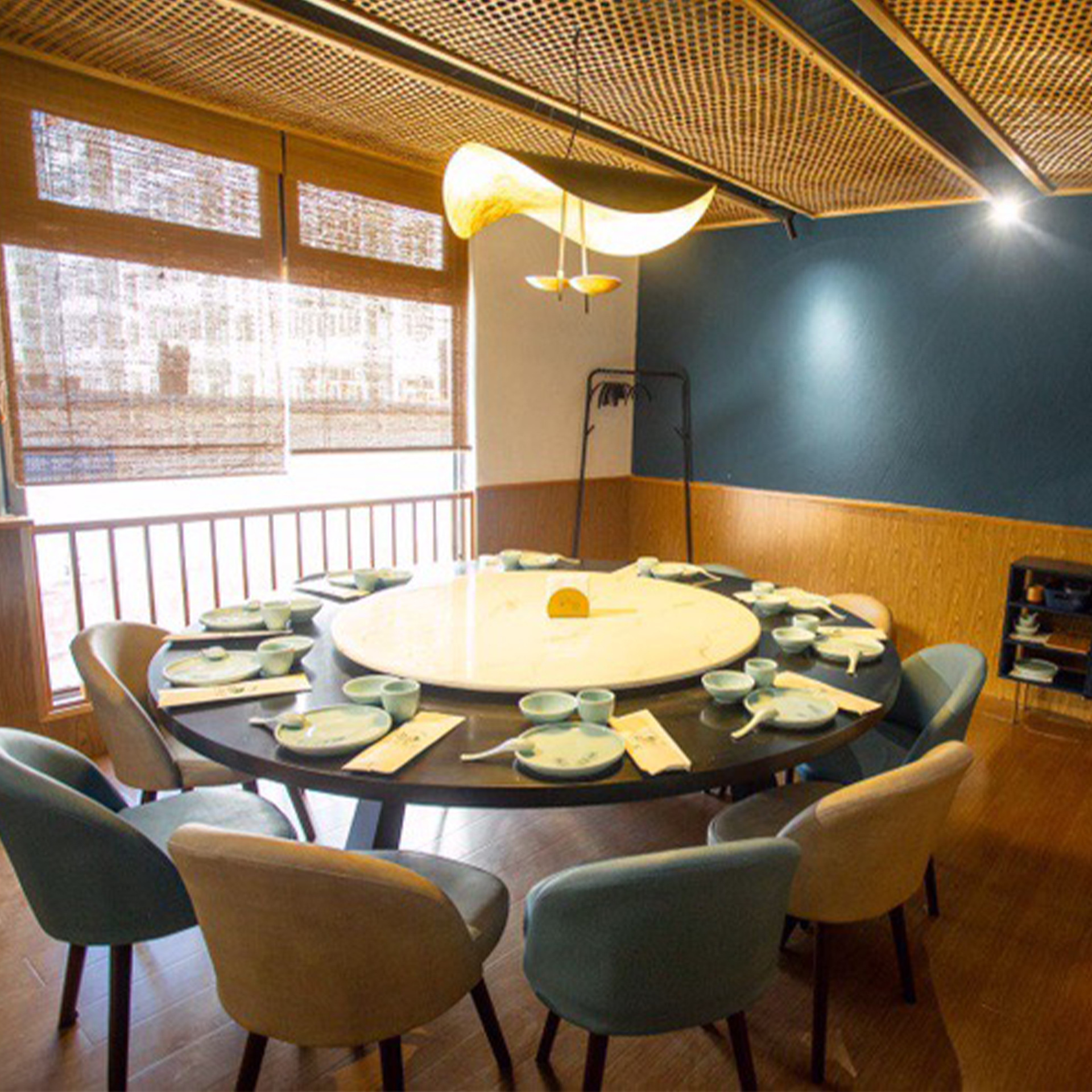 Factory bamboo woven green yellow decorative ceiling bamboo mat bamboo mat bamboo mat cross hexagonal herringbone mat carbonized dyeing