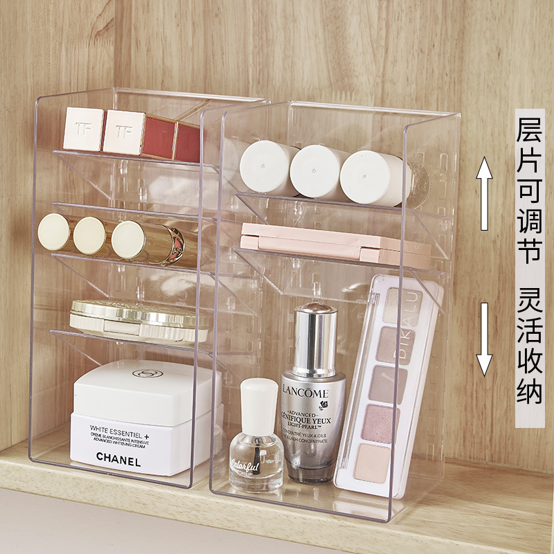 Mirror Cabinet storage box bathroom bathroom cabinet Compartment toilet organizing box washstand cosmetics lipstick storage rack