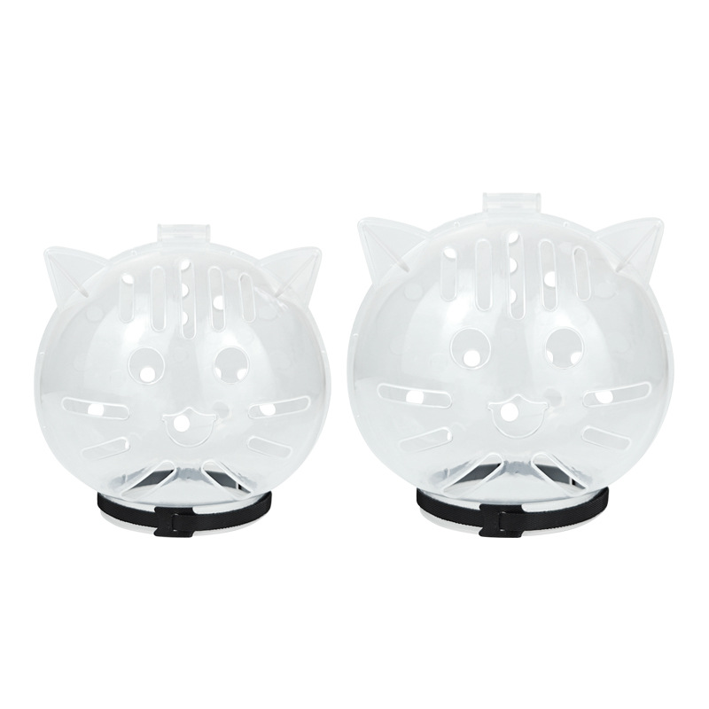 Cat Headgear, Anti-Licking, Anti-Biting, Fighting Ball-Shaped Collar, Anti-Scratch Collar, Pet Space Hood, Elizabethan Collar