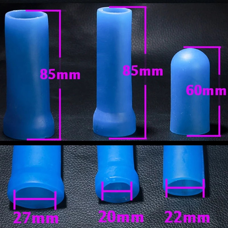 Foreign Trade Blue Adult Products Exerciser Link Sleeve Silicone Sealing Ring Sleeve Factory Wholesale
