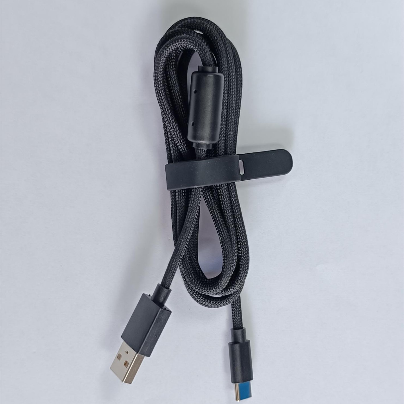 Mouse and Keyboard Universal Type-C Braided Cable Anti-Interference Data Cable Magnetic Ring Shielding Transmission Mouse and Keyboard Cable