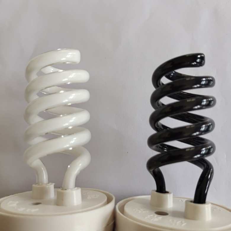 Outdoor mosquito trap bulb spiral cold cathode bulb 12v bulb E27 lamp holder