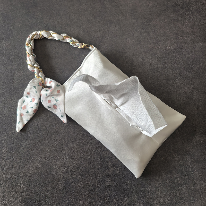 Yunzhikui Silks and Satins Floating Lacquer Large Lacquer Pure Pigment Bag Home Textiles Home Decoration Home Fabric Paper Towel Box Paper Bag