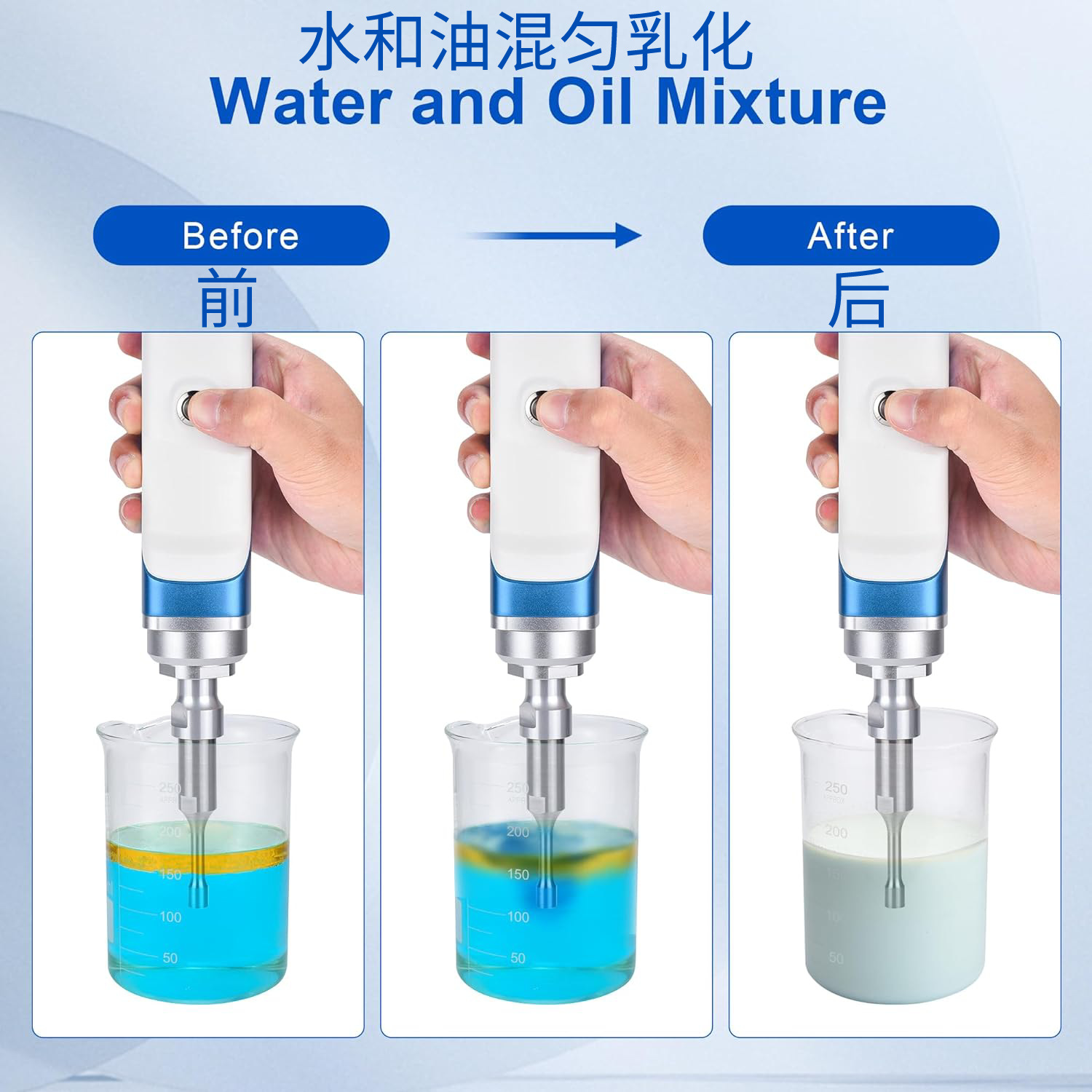 Handheld Ultrasonic Cell Disruptor Laboratory Portable Nano Material Ultrasonic Dispersion Emulsification Homogenizer