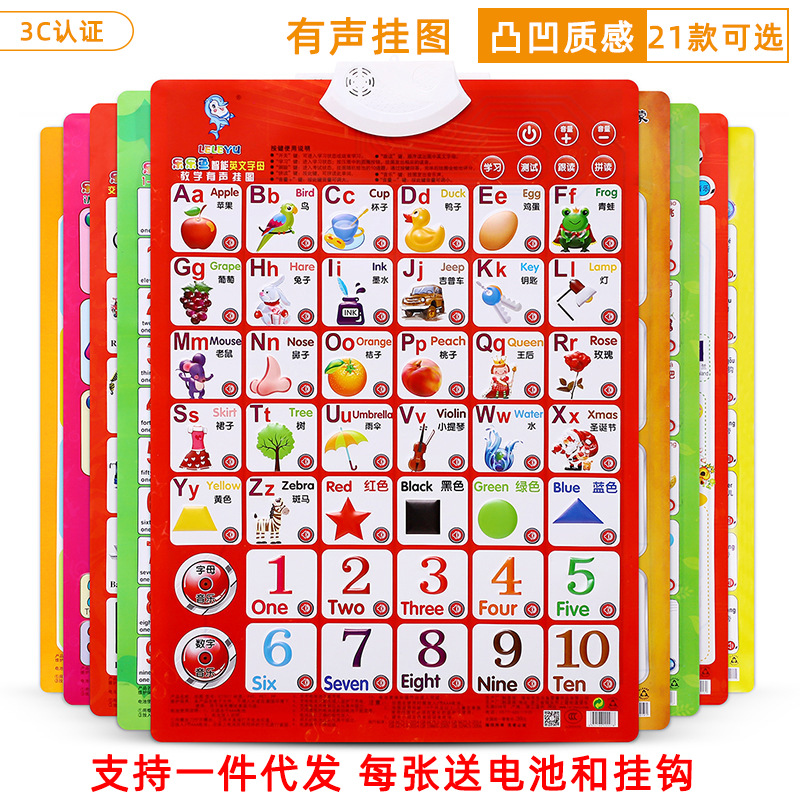 Аудио таблица для обучения детей с цифровыми значениями