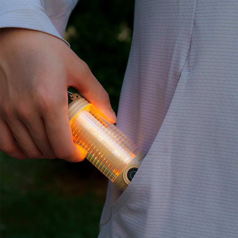 Camping Light Cross-border Camping Light Portable type-c Charging Portable Light Atmosphere Long Life Waterproof Outdoor Flashlight