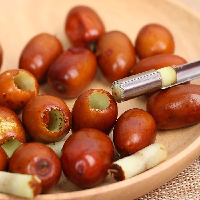 Hawthorn Kernel Removal Artifact Kernel Removal Household Apple Jujube Kernel Fruit Seed Cherry Coring Tool Stainless Steel Jujube