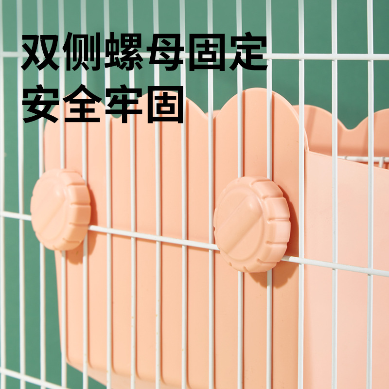 Jiexi rabbit built-in straw rack large capacity guinea pig Totoro straw rack straw pot anti-waste anti-scratch grass fixed anti-flip