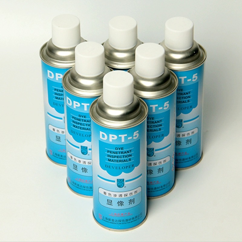 Genuine Xindeda Dpt-5 Coloring Penetrant Flaw Detection Agent Set Cleaning Agent Three-Dimensional Imaging Black Water Black Oil Contrast