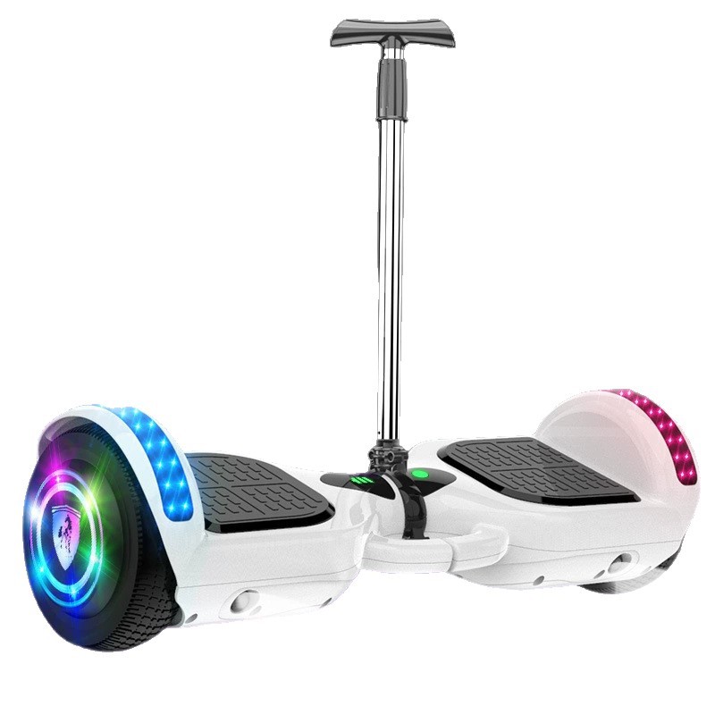 2025 Electric Self-Balancing Car for Kidsren and Students, Two-Wheel Parallel Car for Adults, Two-Wheel Smart Somatosensory Car with Handrails