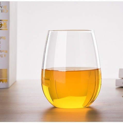 Стеклянная кружка в форме яйца 200 мл для домашнего использования, подходит для чая, красного вина, воды и кофе