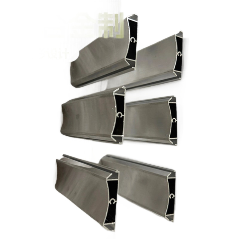 Pickup Truck Modified Tailgate Aluminum Profile Aluminum Alloy Semi-Circular Ground Wire Duct Surface-Mounted Anti-Step Household Wiring Duct Thickened