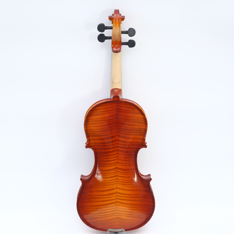 Beginner's Pure Solid Wood Violin Spruce Maple Practice Entry-Level Examination Special Piano Box Accessories Factory Direct Sale