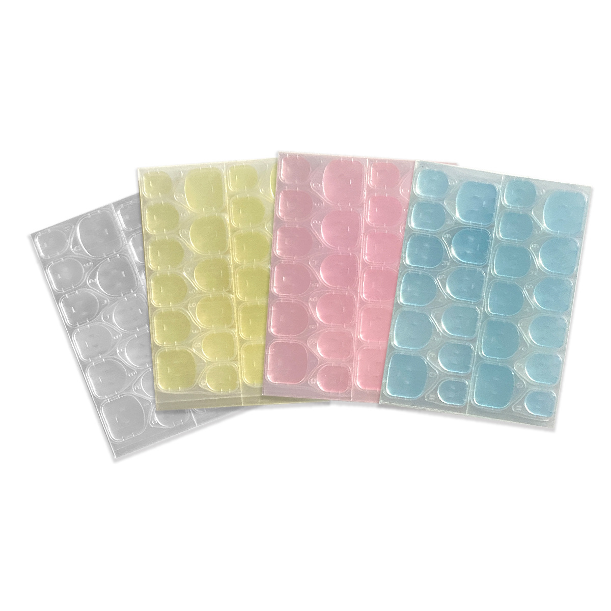 New Model 6083 Jelly Glue 24 Pieces Waterproof Wearable Nail Stickers Simple Strong Traceless Manufacturer Wholesale