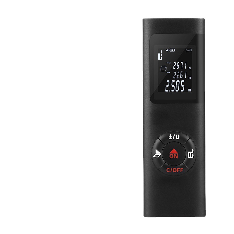 JQ40 mini infrared laser rangefinder foreign trade explosions USB charging pocket high precision laser ruler