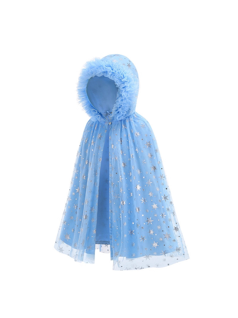 Princess Elsa Cape Frozen Girls Spring and Autumn New Elsa Cape Elsa Children's Winter Cape