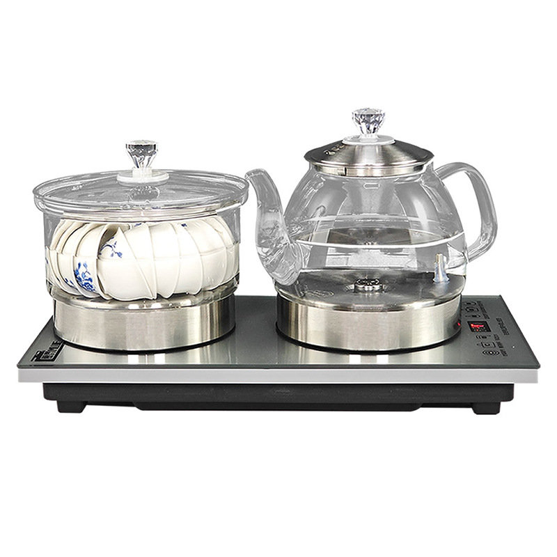 Intelligent automatic bottom water electric kettle tea table pumping embedded tea table all-in-one machine for making tea