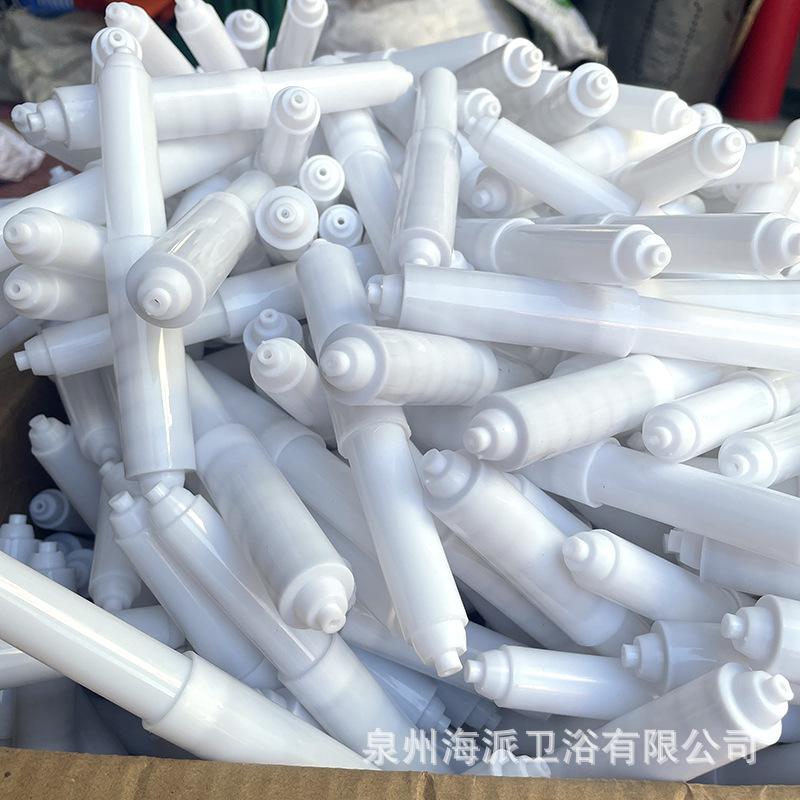 Public Hotel Toilet Roll Paper Box Accessories Center Paper Box Shaft Spring Telescopic Rod Plastic Core Rod Universal Toilet Rack