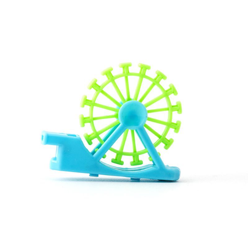 Cartoon Toys New Ferris Wheel Shape Whistle Creative Whistle Plastic Children's Fun Ordinary Small Toys Wholesale
