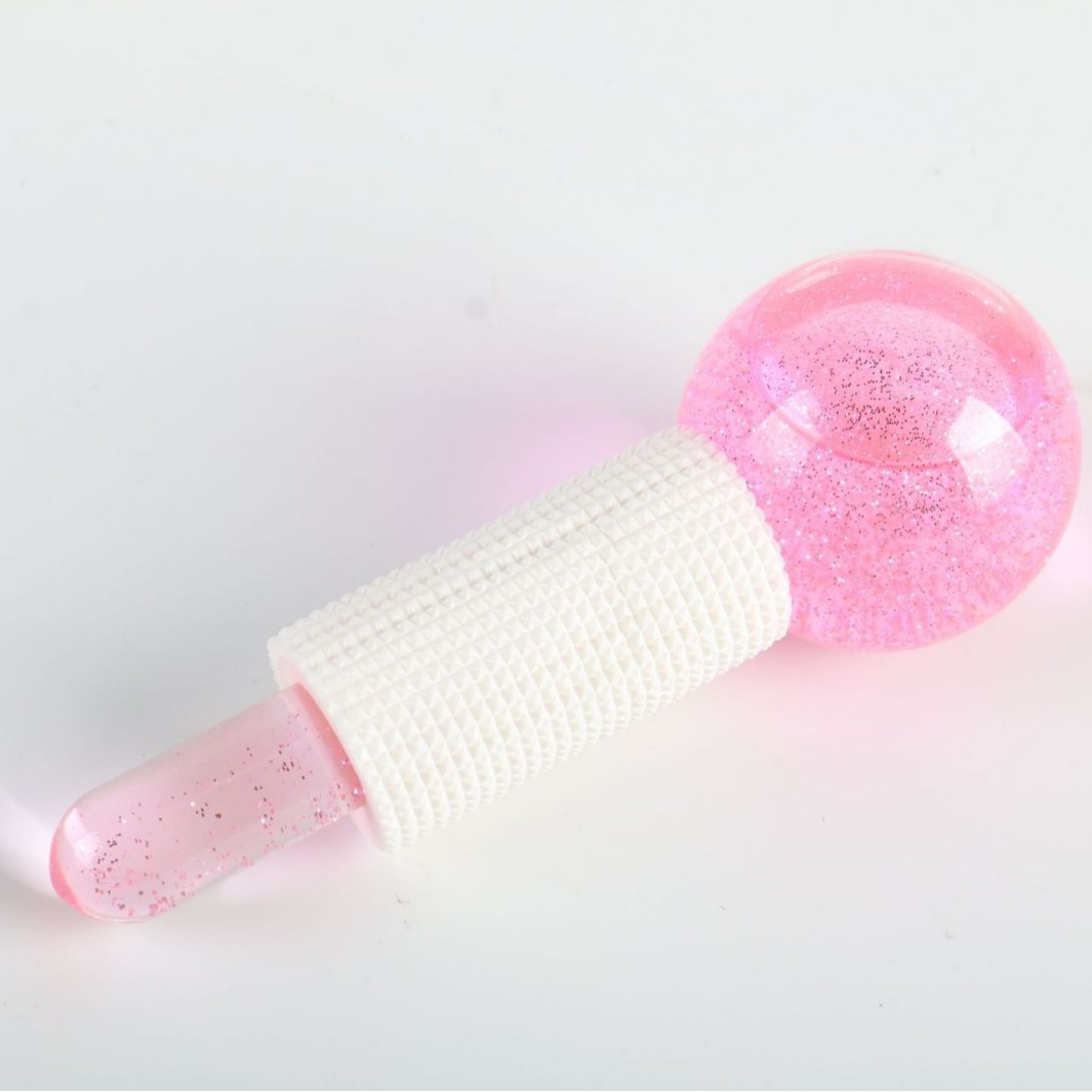 Новый блестящий ледяной шар для массажа лица кристаллический шар для глаз и лица инструменты для красоты салона ледяной шар