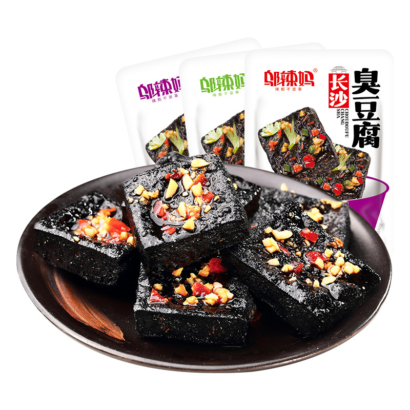 Spicy Mom's New Changsha stinky tofu authentic Hunan stinky dried seeds spicy snacks for wholesalers