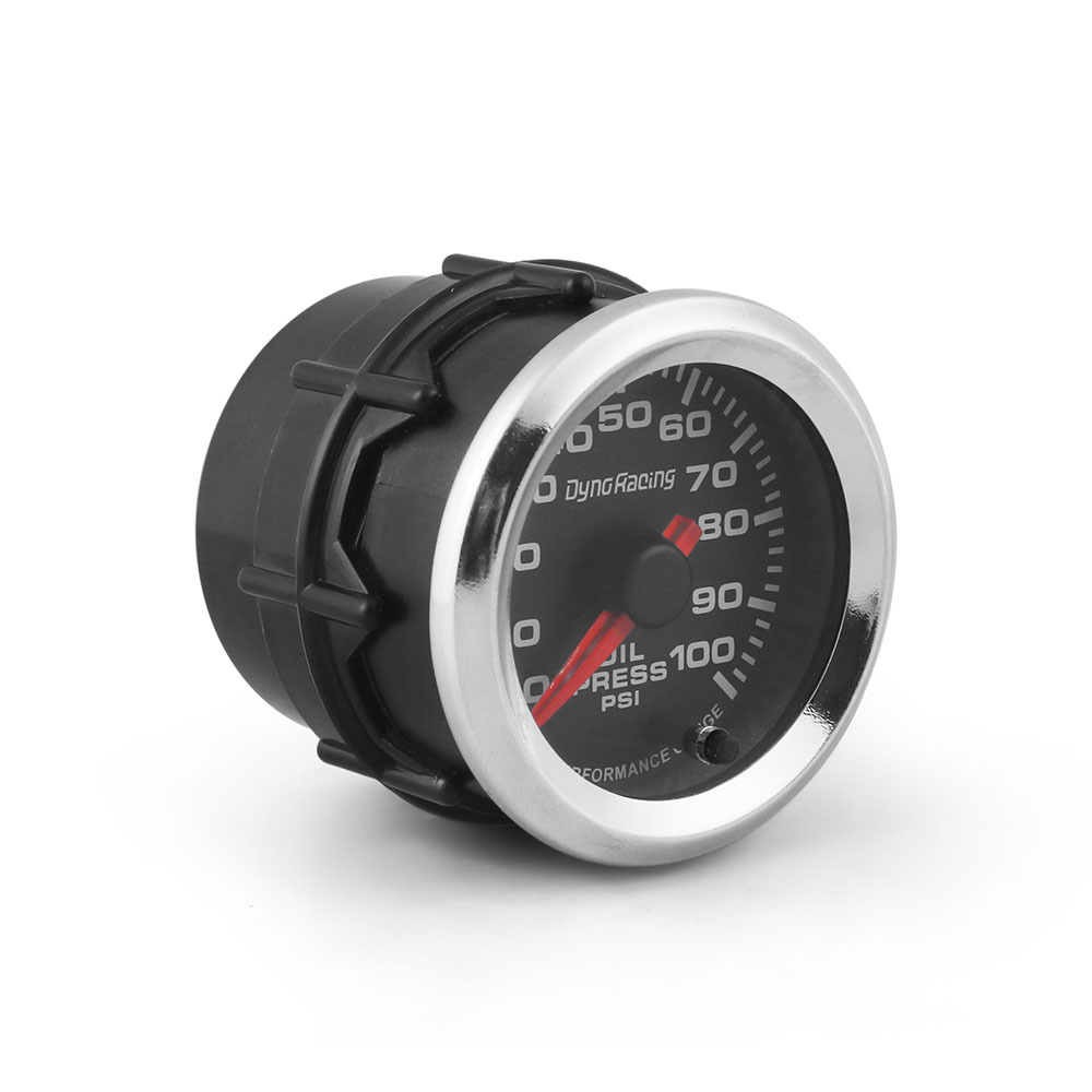2 ''52mm car modification oil pressure gauge colorful background light 12v pointer meter 0 ~ 100PSI