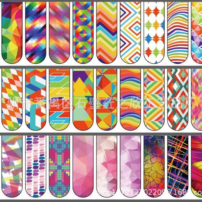 Factory wholesale do goods free design all kinds of style Magnetic folding bookmarks Amazon Star Planet bookmarks