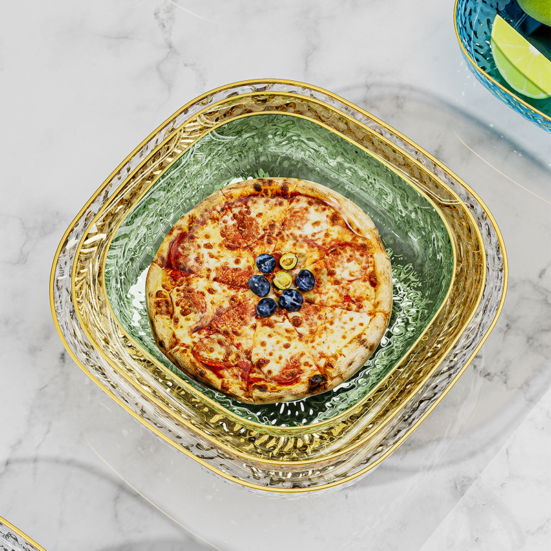 Fruit Plate Living Room Home 2025 New Coffee Table Fruit Plate Accessible Luxury Fruit Basin Fruit Basket Display Snack Plate