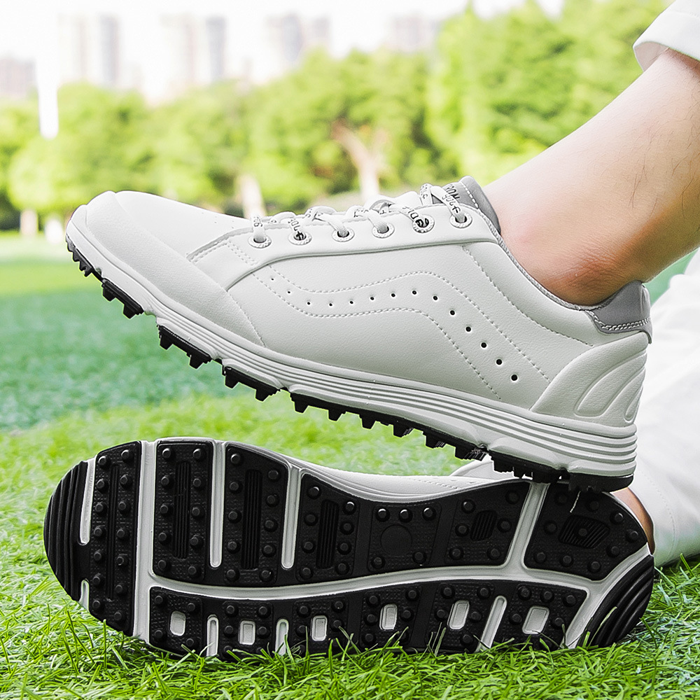 Le Chuang THESTRON New Studless Golf Shoes Men's plus size Golf Training Shoes