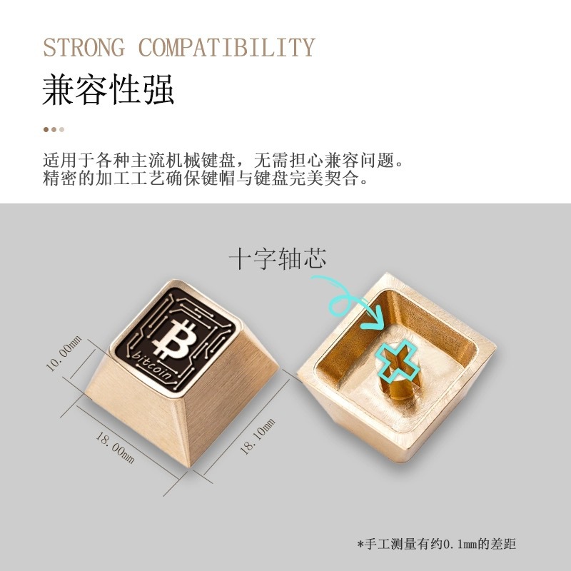 Factory Metal Mechanical Keyboard Keycap Customized Cartoon Anime Character Personality Imitation Enamel Paint Single Keycap